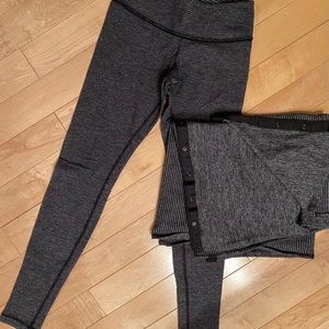 Lululemon size 6 leggings and vinyasa